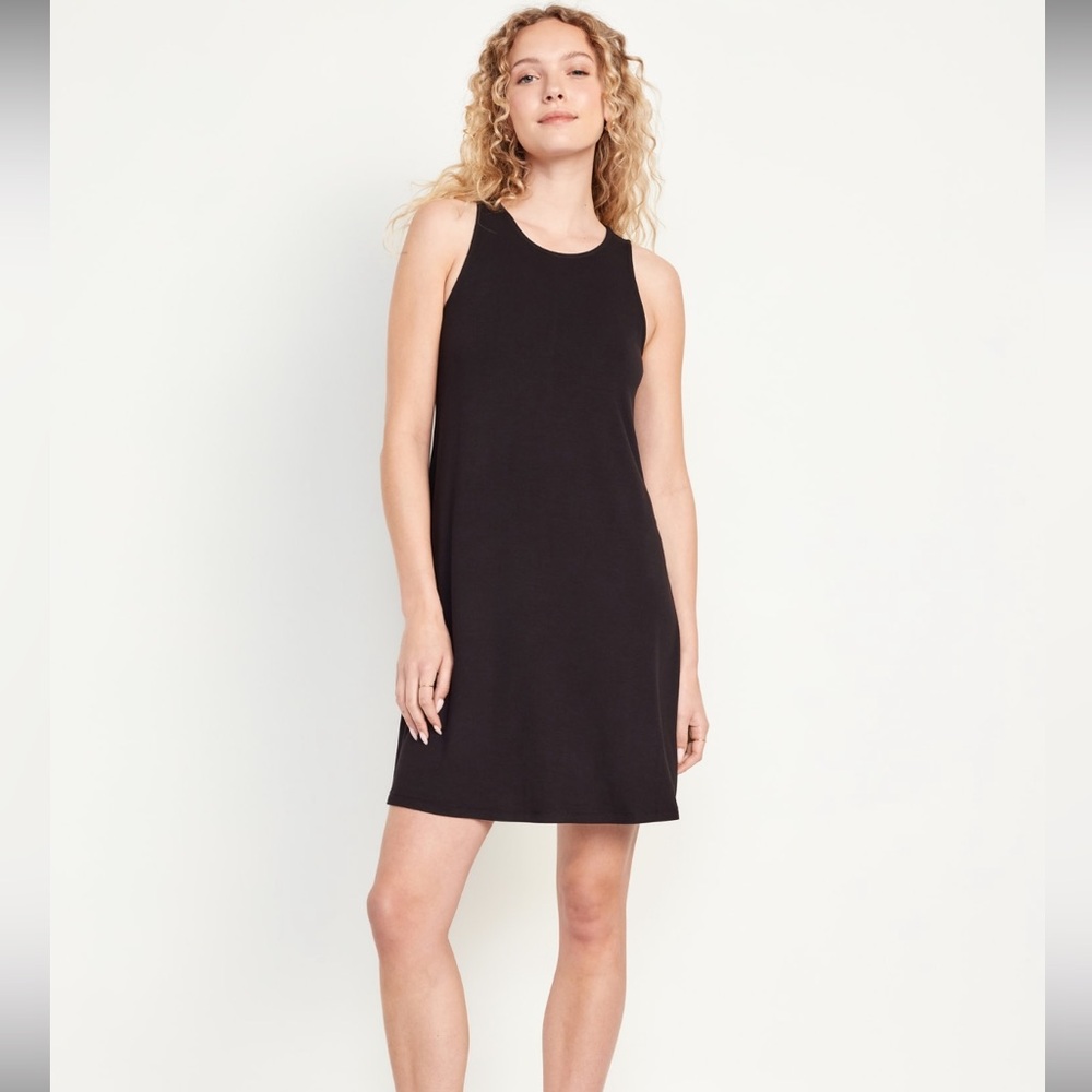 Sleeveless Vintage A-Line Mini Shift Dress size S